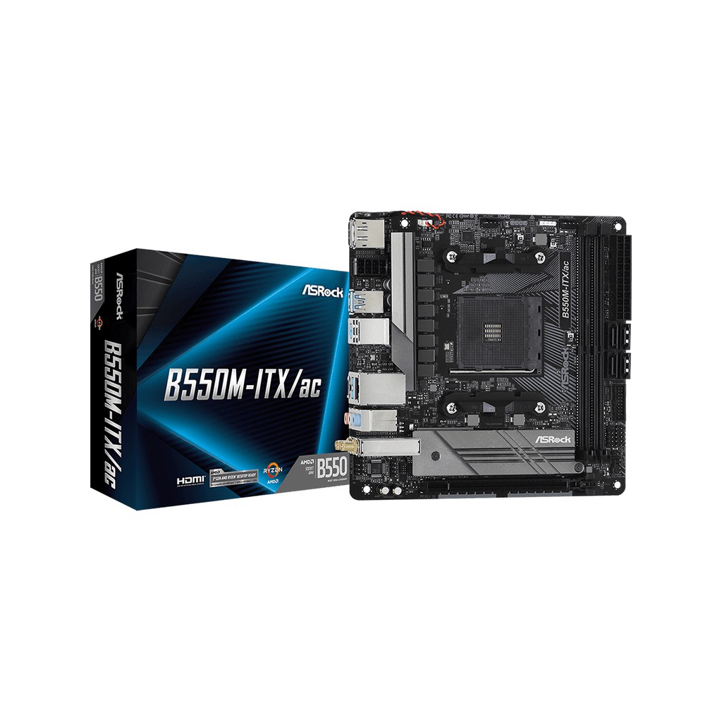 Asrock AMD B550M ITX/ac Socket AM4 Motherboard