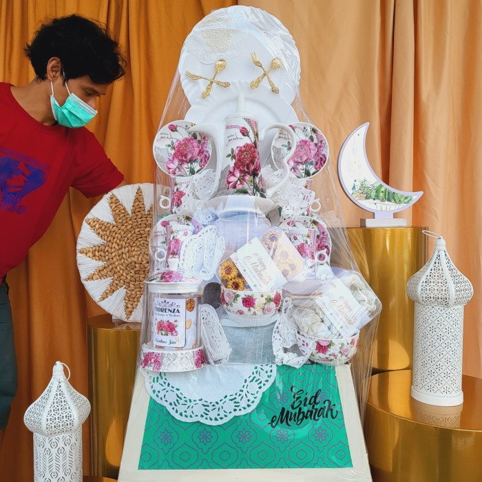 

Paket box hampers lebaran parcel idul fitri ramadhan kue kering 189