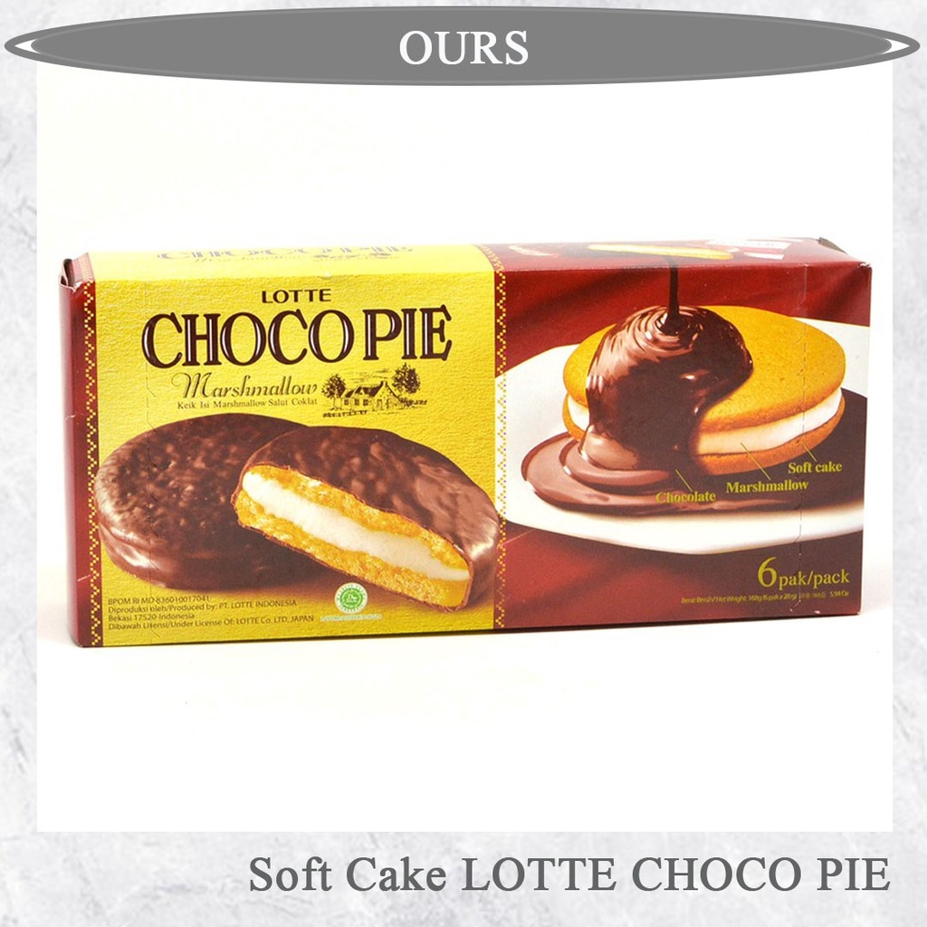 

CHOCO PIE Marshmallow 6 x 28gr