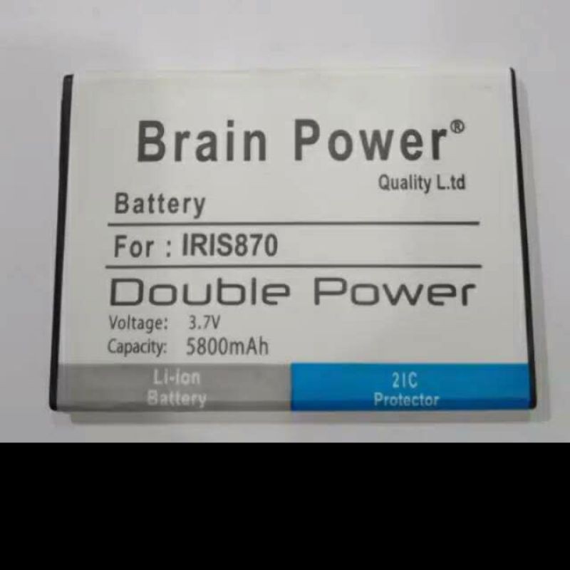 Batre baterai Lava iris 104 / lava 870 Dobel power