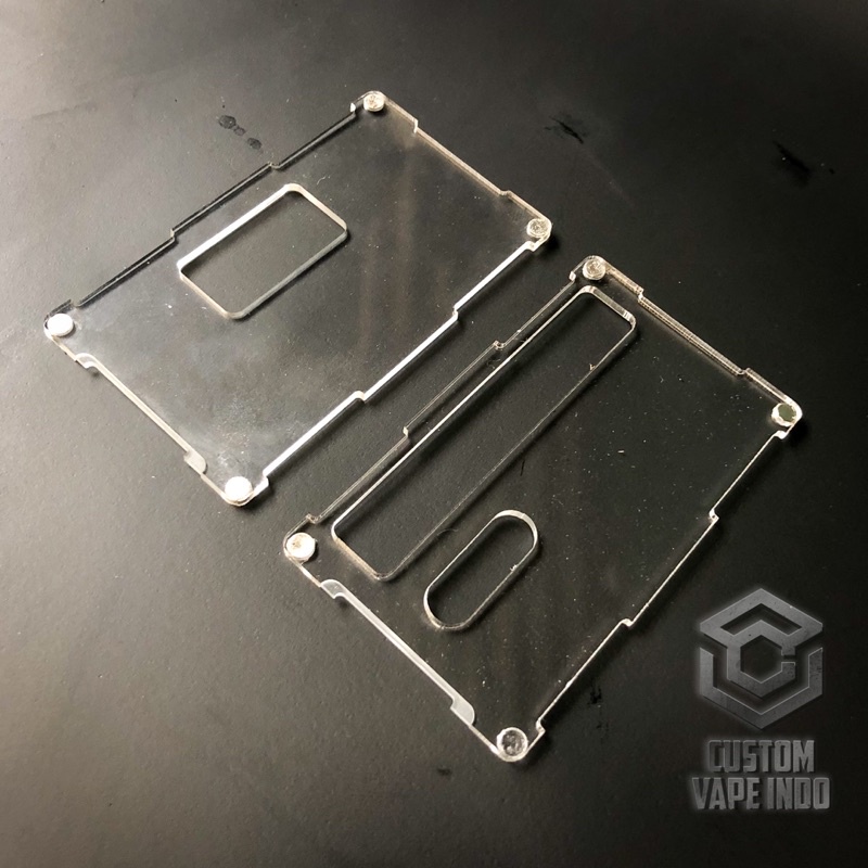 Panel backdoor Clear Billet Box Motif Coak