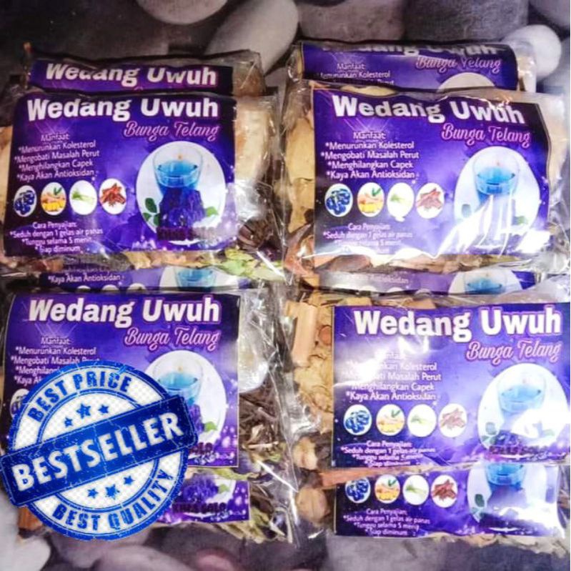 Jual Wedang Uwuh Telang Rempah Paling Komplit Khas Solo Kemasan Bks