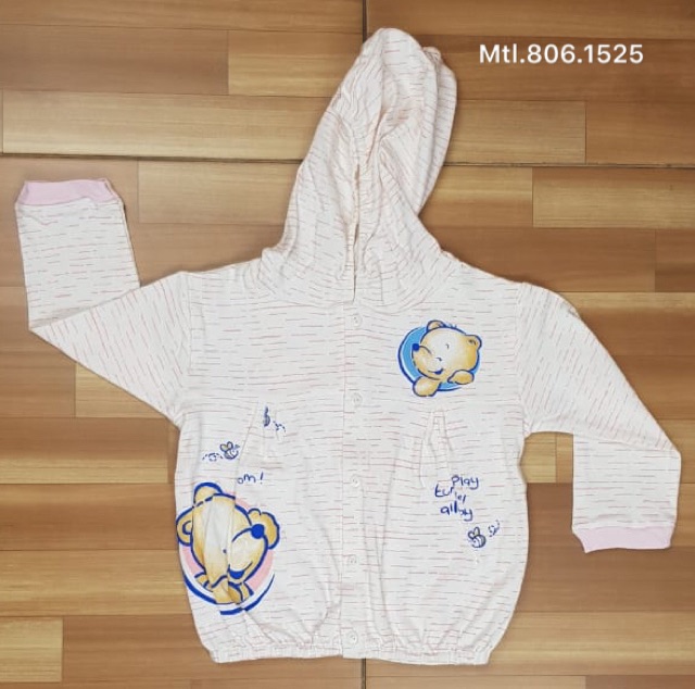 Jaket anak katun 6-1,5 thn perempuan / jaket anak katun/ outwear anak/ baju anak