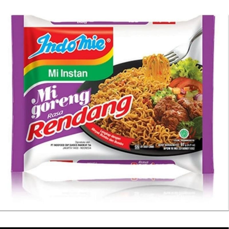 

indomie goreng rendang 1pcs mi goreng