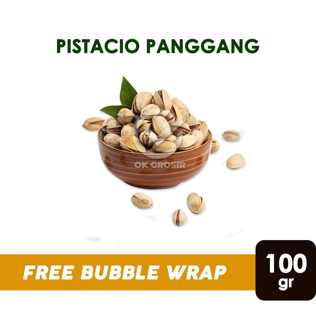 

Roasted Pistachio Salted / Kacang Pistachio Panggang (100 gr)