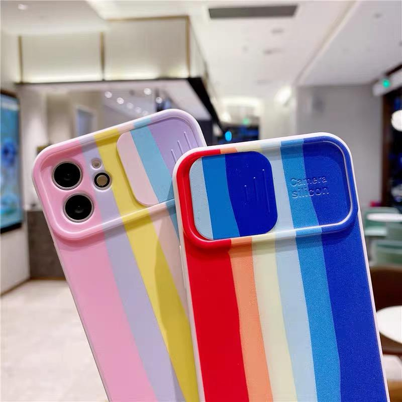 Silikon Window Pelangi rainbow for VIVO V20 Pro Y11 Y12 Y15 Y17 Y20 Y20i Y20s Y12s Y51 2020 Infinix Hot 9 Hot 9 Play Hot 10 Note 8 Smart 4 Smart 5