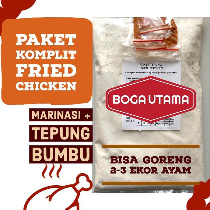 

Big Sale Tepung & Marinasi Siap Pakai fried Chicken 1 kg Big Sale