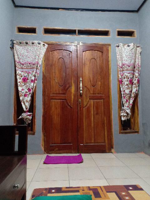 Gorden Murah Minimalis Jendela Kamar Model 12 Lubang Smokring 6 Gelembung Tinggi 210 Cm