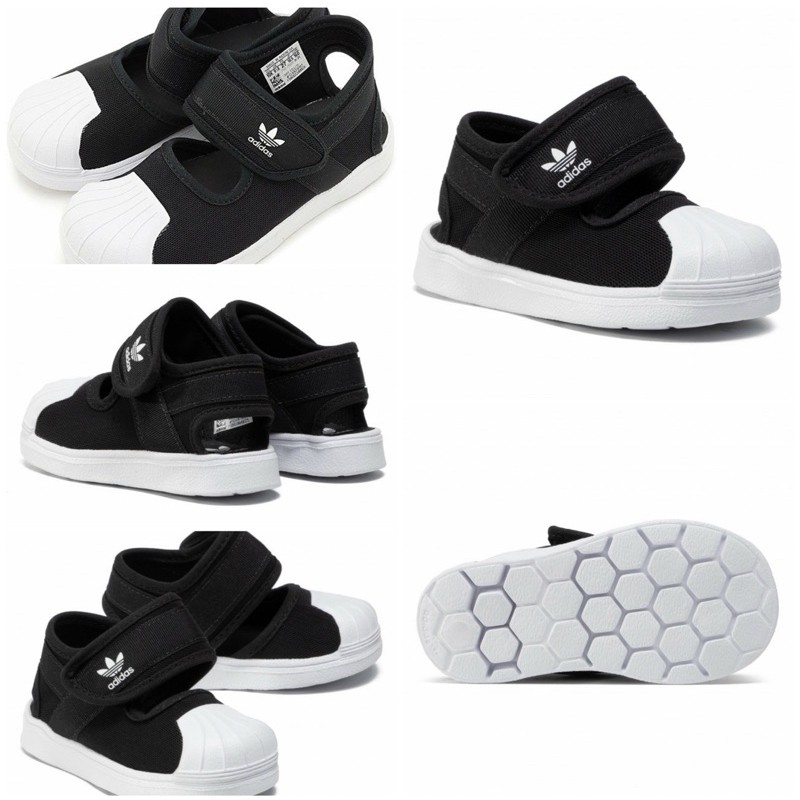 prelove Sepatu anak adidas superstar velcro unisex original