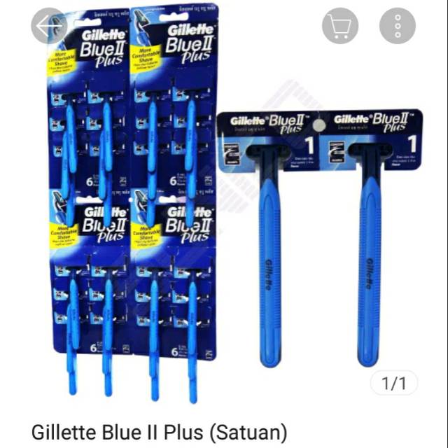 

Gillette Blue II Plus (satuan)
