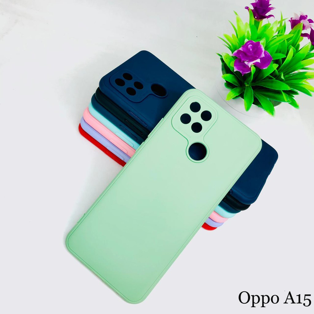 Softcase Silikon Macaron Case Macaroon for OPPO RENO 4F/OPPO RENO 5/OPPO A74/OPPO A53/samsung a30s