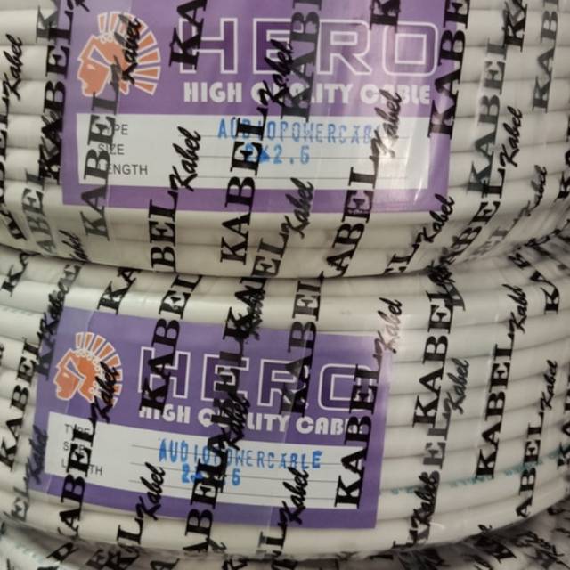 Kabel NYM Hero 2x2,5 30Meter Kawat / Kabel Audio / Kabel Listrik