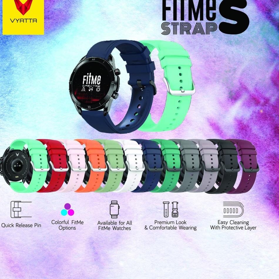 Wow Murah Meriah.. Fitme Strap S 22mm for VYATTA FITME SMARTWATCH