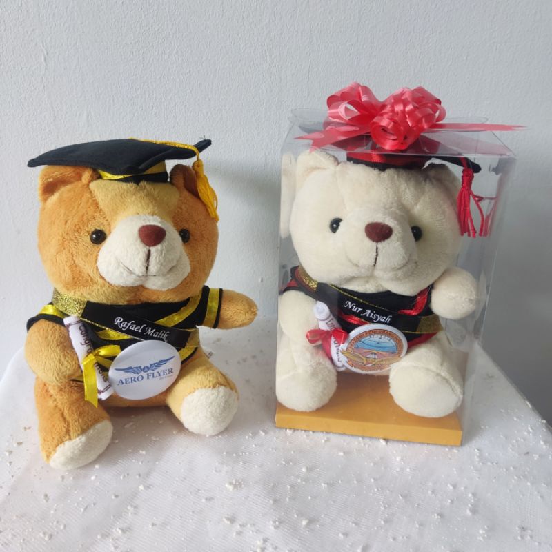 BONEKA WISUDA PREMIUM LEONY GEMOY LUCU