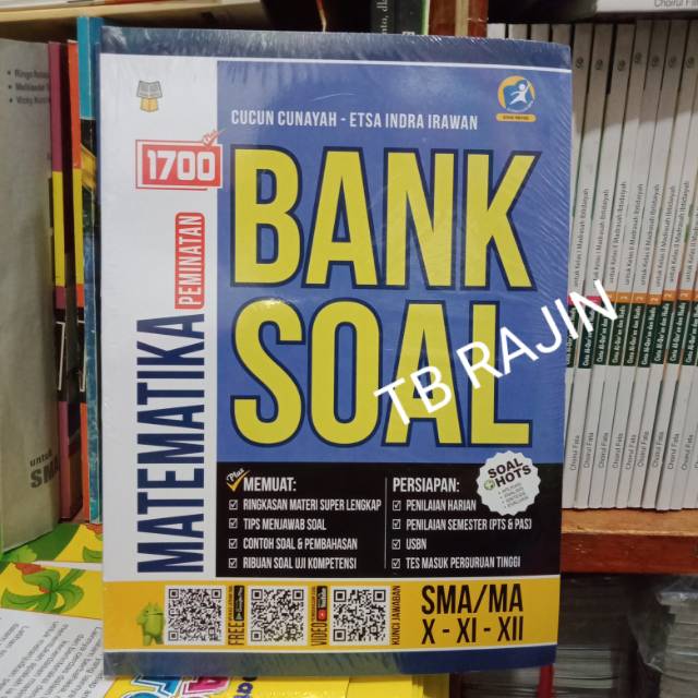 Buku 1700 Bank Soal Matematika Peminatan Sma