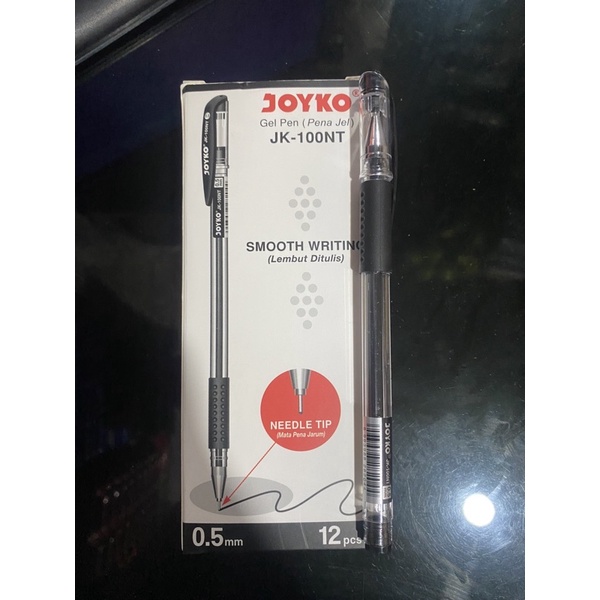 

Pulpen Joyko Gel Hitam