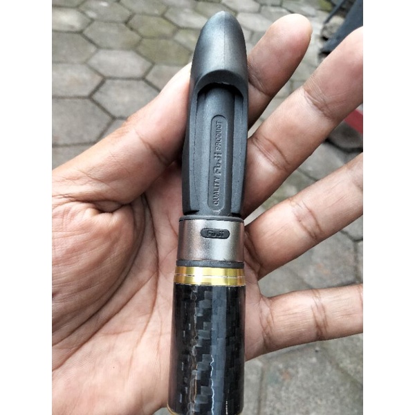 reel seat fuji VSS 16 carbon set eva spon hitam komplit