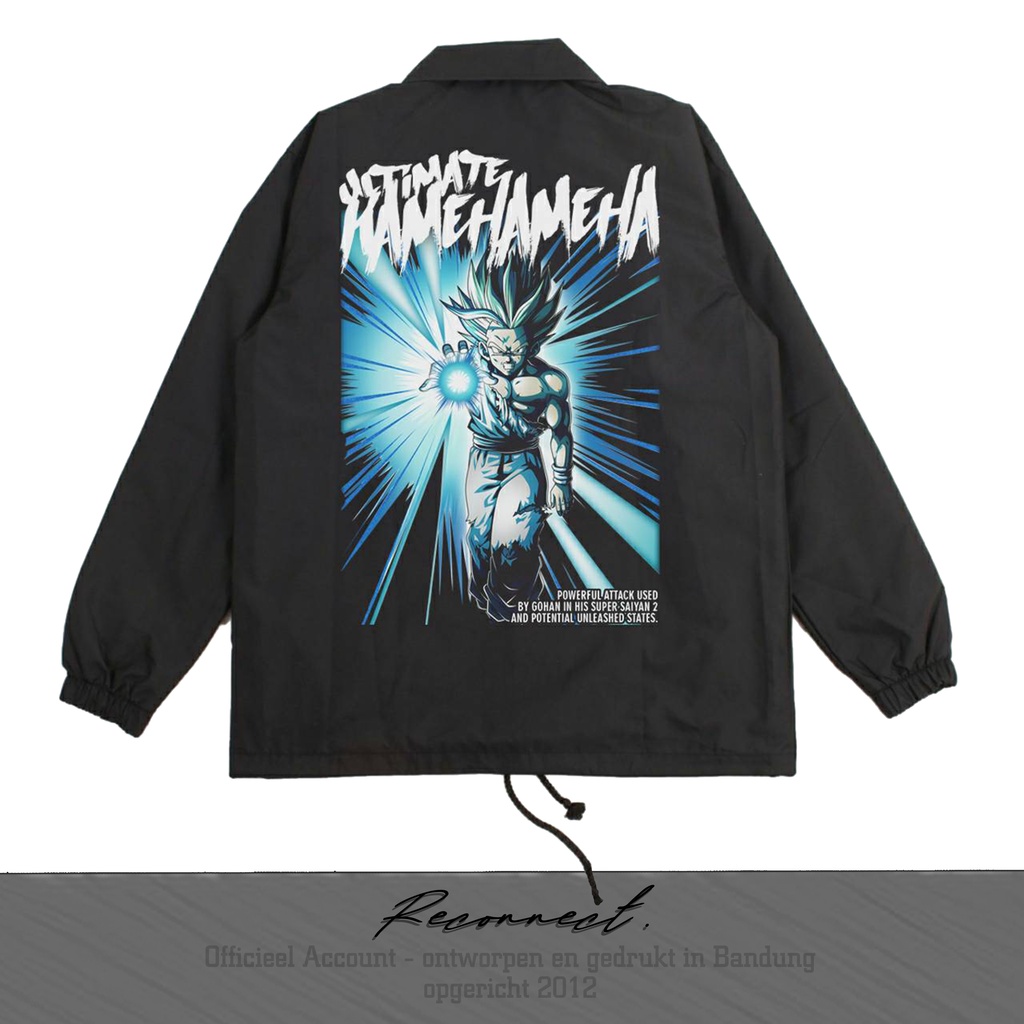 Reconnect Coach Jacket Anime Dragon Ball Gohan - Unisex