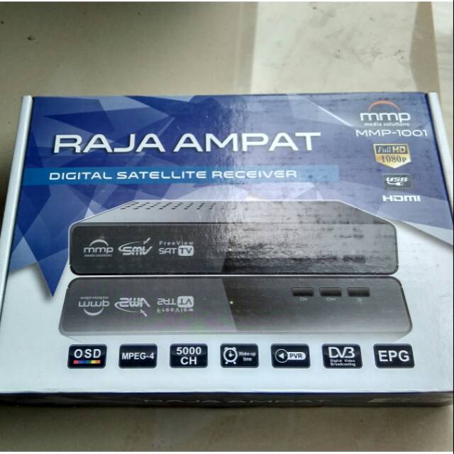 Receiver MMP SMV raja ampat
