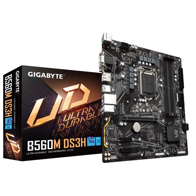 GIGABYTE B560M DS3H (LGA1200, B560, DDR4, USB3.2, SATA3)