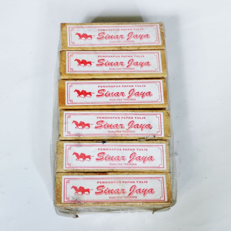 

RYDETA - PENGHAPUS PAPAN TULIS KAYU [PER PACK/12PCS]