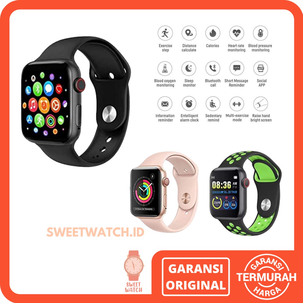 Smartwatch T55 Jam Tangan Cewek Smartwatch Jam Tangan Pintar Jam Tangan Cewek Smart Watch T55