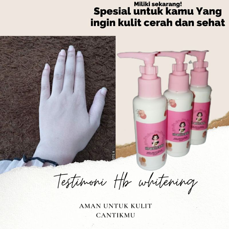 HB WHITENING SUPER (UNTUK KULIT SUSAH PUTIH)