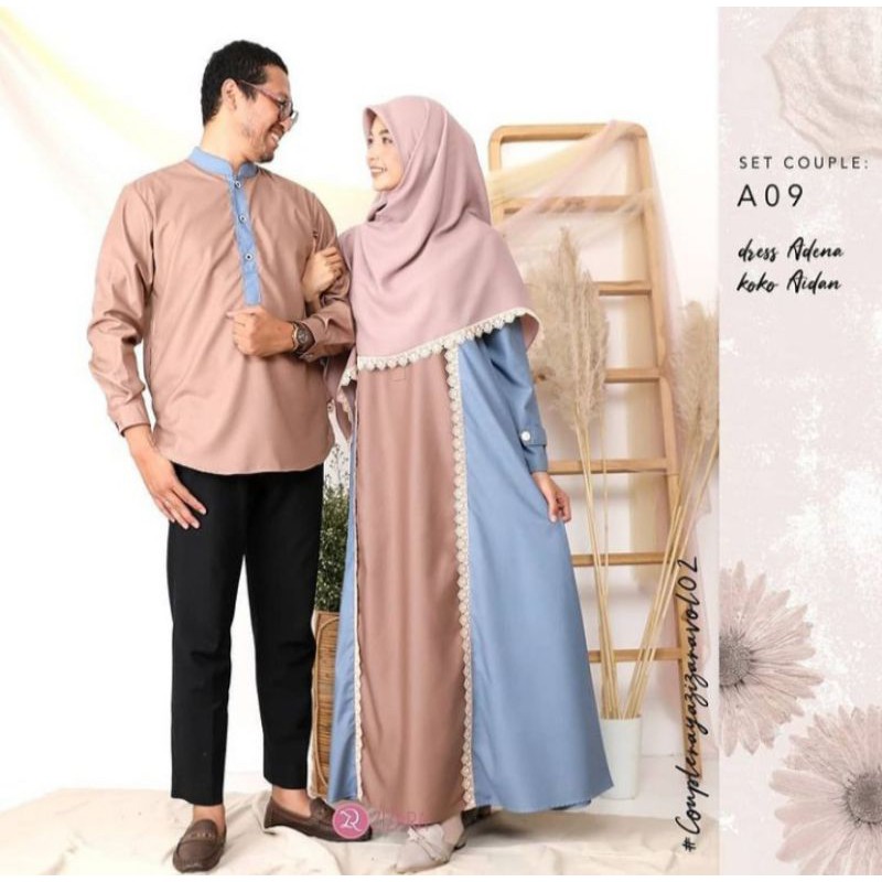 (READY)Zizara Adena dress A 09 Family set by Zizara size S