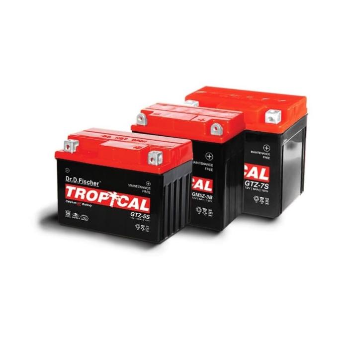 Aki Motor GTZ-5S Tropical Yamaha Fino Grande/Sporty/Premium rod14 Berkualitas