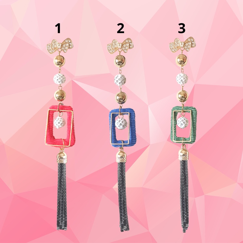 Bros Dagu juntai panjang hijab jilbab kerudung mewah