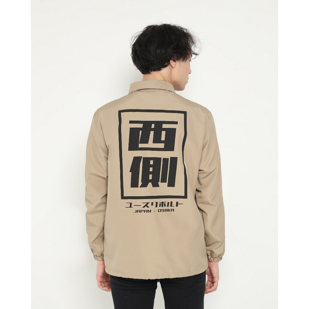 Jaket Coach Erigo Nobuki Khaki BIsa COD