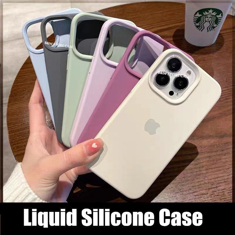 Soft Case Silikon Anti Slip Shockproof Cover iPhone 14 Pro Max 13 Pro Max X XS Max XR 12 11 Pro Max