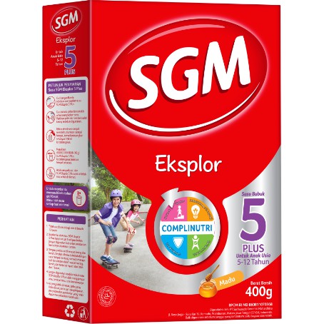 

SGM EKSPLOR 5 PLUS MADU 400gr