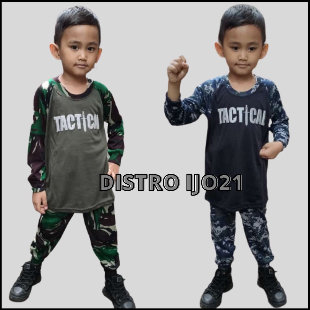 COD !! GROSIR TRAINING ANAK TACTIKAL MURAH STELAN ANAK LORENG TACTIKAL PIYAMA KAOS ANAK TACTIKAL LORENG