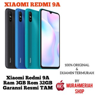 XIAOMI REDMI 9A 2/32GB & 3/32GB GARANSI RESMI TAM | Shopee