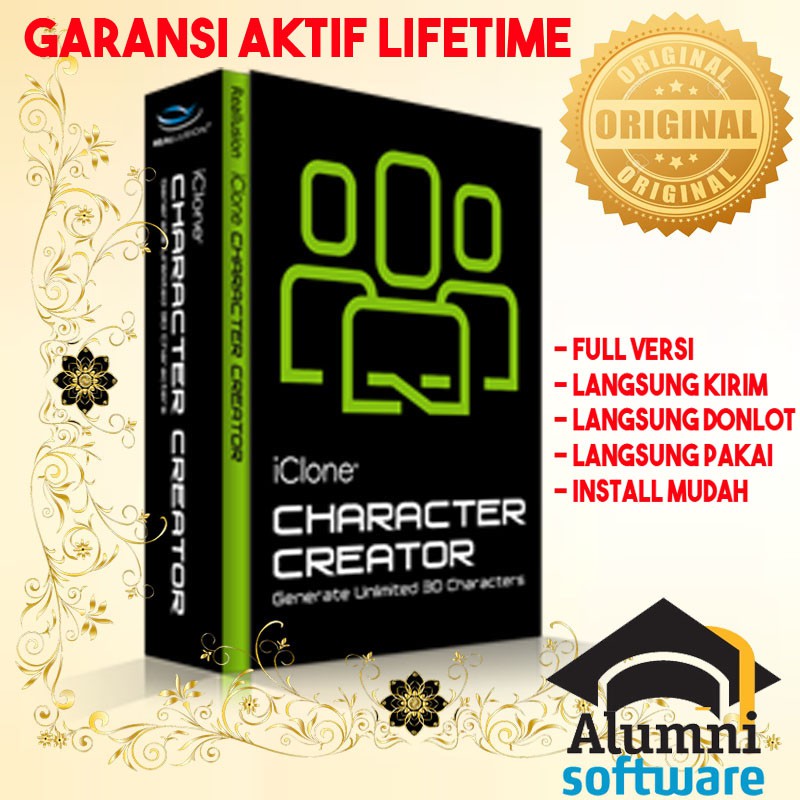 [FULL VERSION] Reallusion Character Creator - GARANSI AKTIVASI