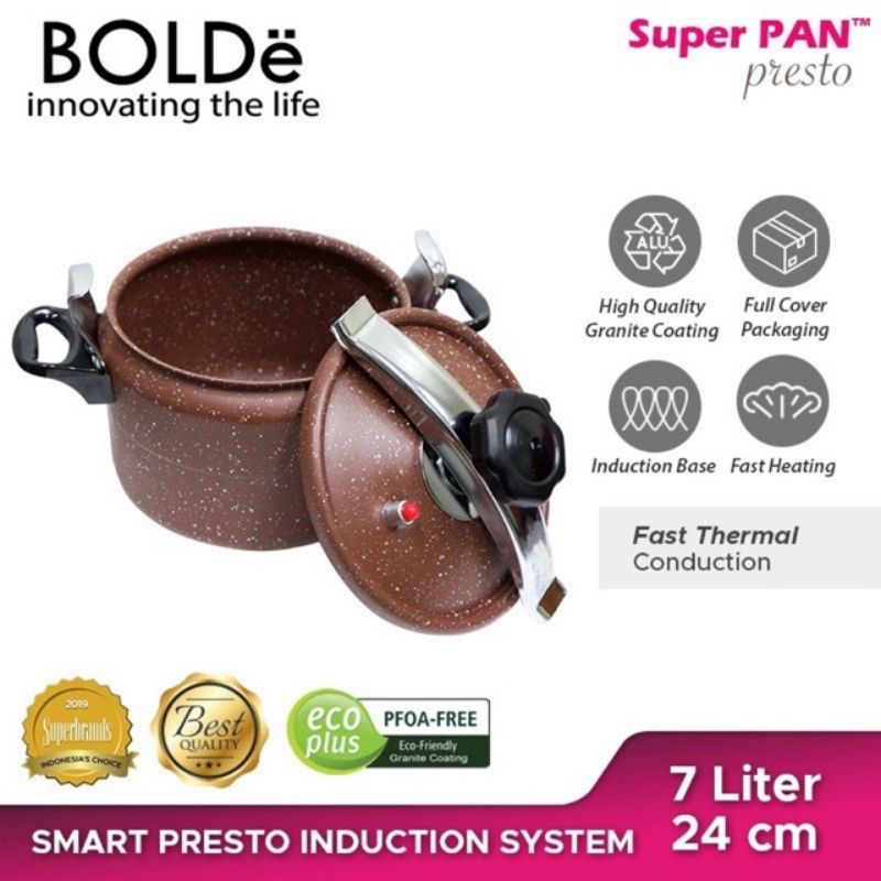 Panci Presto Bolde Superpan 7 Liter Promo Murah