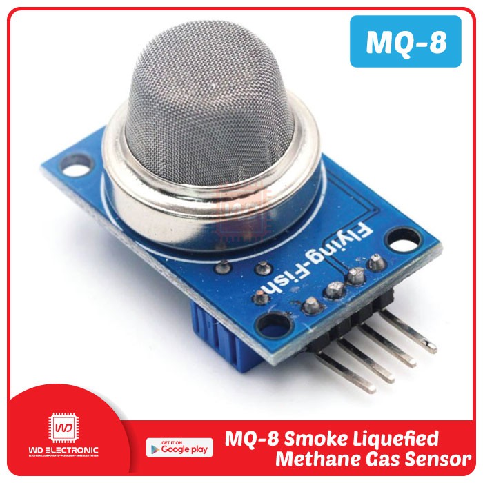 MQ8 MQ 8 MQ-8 SMOKE LIQUEFIED FLAMMABLE METHANE GAS SENSOR