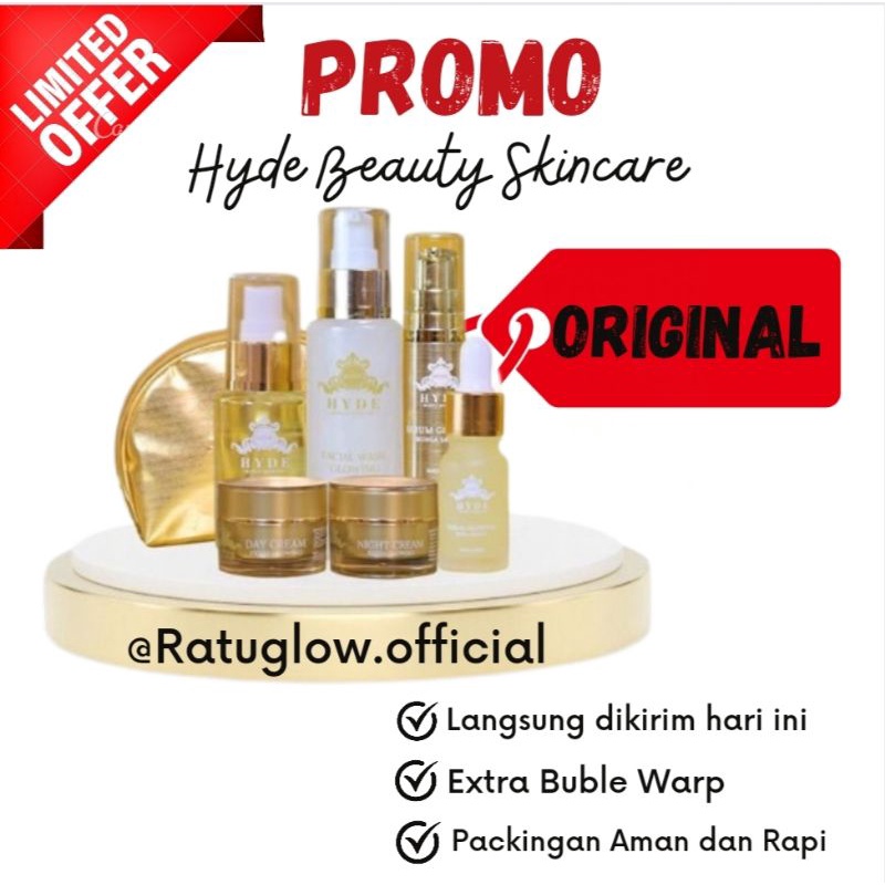 [STORE OFFICIAL] HYDE SKINCARE ORIGINAL BPOM TERMURAH BERGARANSI