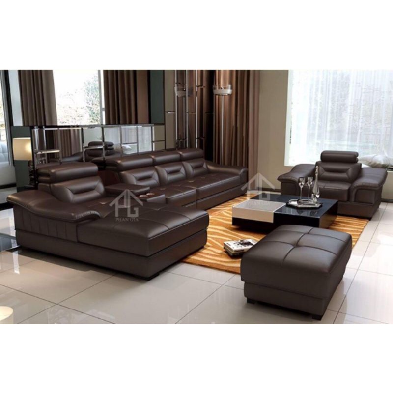 Sofa Kulit Sofa Kulit Mewah Sofa Elegant Mewah Sofa Kayu Jati