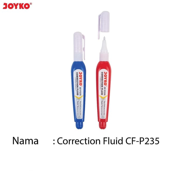

Correction Fluid / Tip-ex Cair Joyko CF-P235 (12pcs)