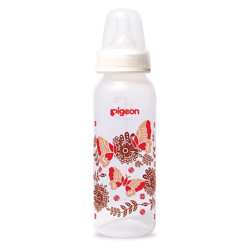 Pigeon Botol Susu PP RP 240mL - Batik Kupu | Shopee Indonesia