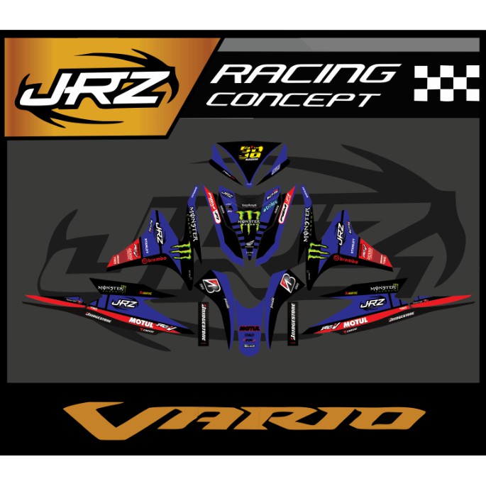 Decal Vario 150 NEW