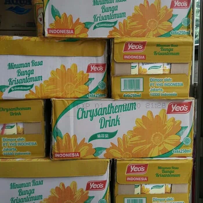 

Yeos Chrysantemum Drink Kotak 1 kotak isi 24 kotak - tth1259