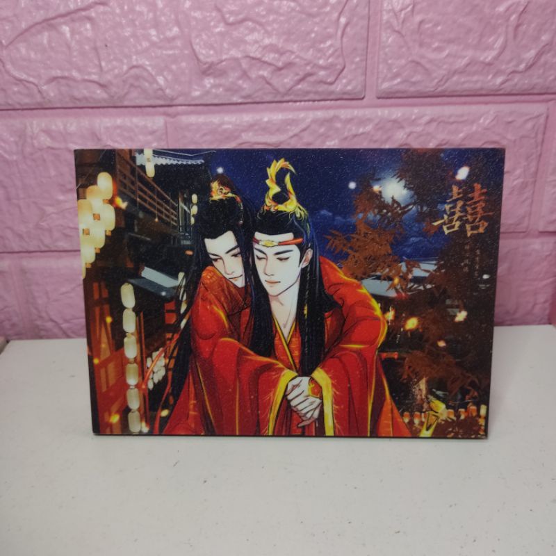 Art Frame Wangxian Wedding Fanart by Zhangdi Bjyx the untamed cql mdzs