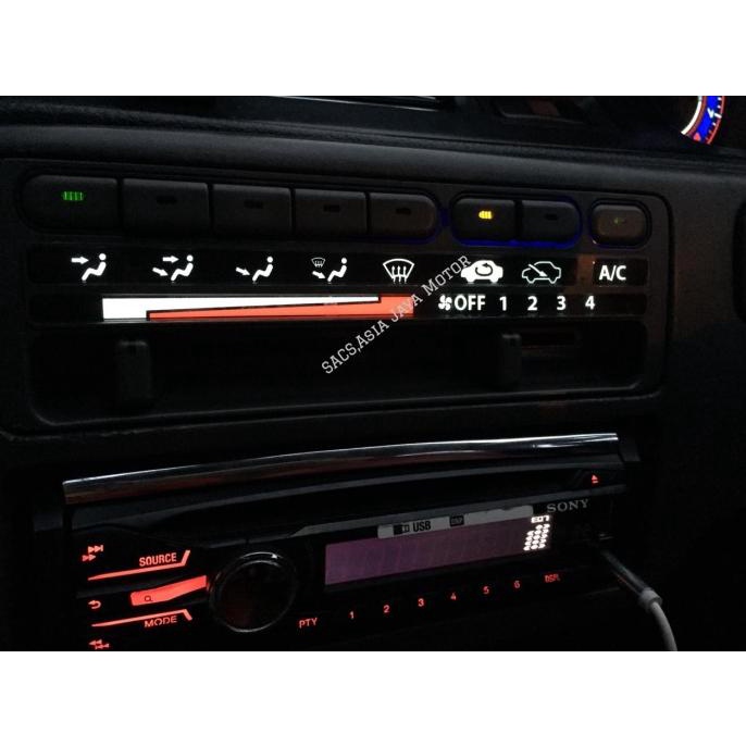 Panel Speedometer Custom Real Indiglow Panel Ac Genio Estilo Civic Eg