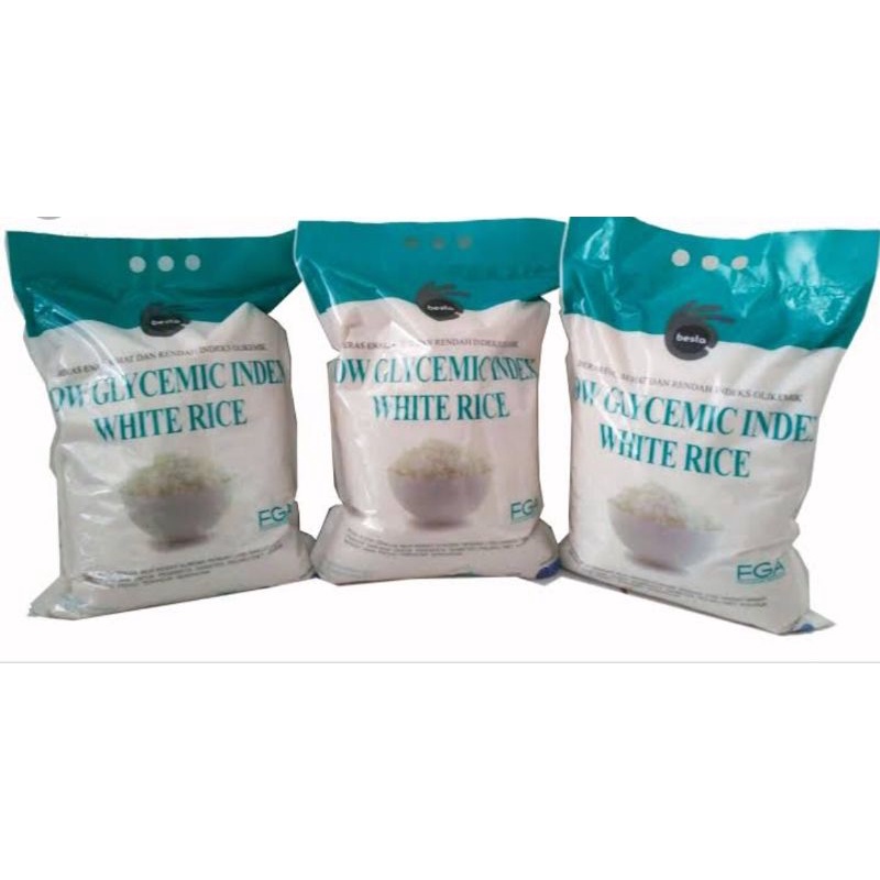 

Besta Beras Putih (Low Glycemic Index) - 5 kg