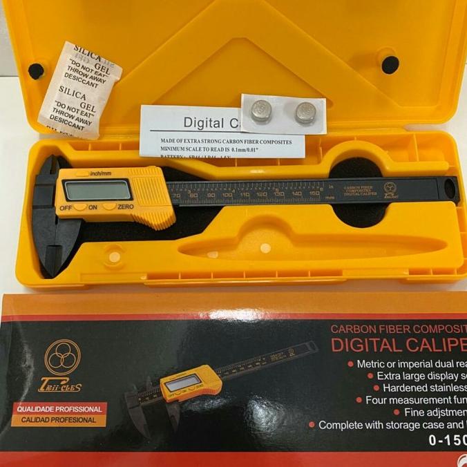 jangka sorong digital / digital caliper/sigmat digital 6" Tricle brand