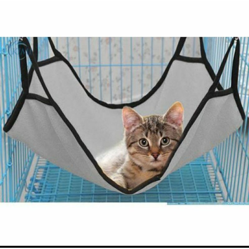 Ayunan kucing cat hammock tempat tidur gantung kandang hewan pet cage musang tupai