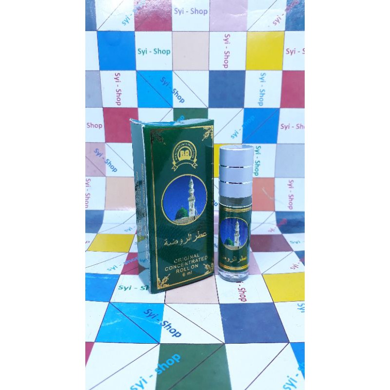 Parfum ATTAR RAUDAH By Bin Ali Roll On Non Alkohol 6ml